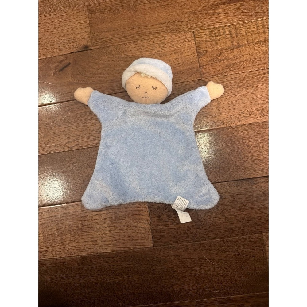 North American Bear Blue Baby Cozies #2945 Sleepyhead Doll Lovey 2006 Blonde 9" - Picture 1 of 3
